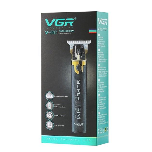 Машинка для стрижки VGR V-082 професійна бездротова з трьома насадками - Зображення 18