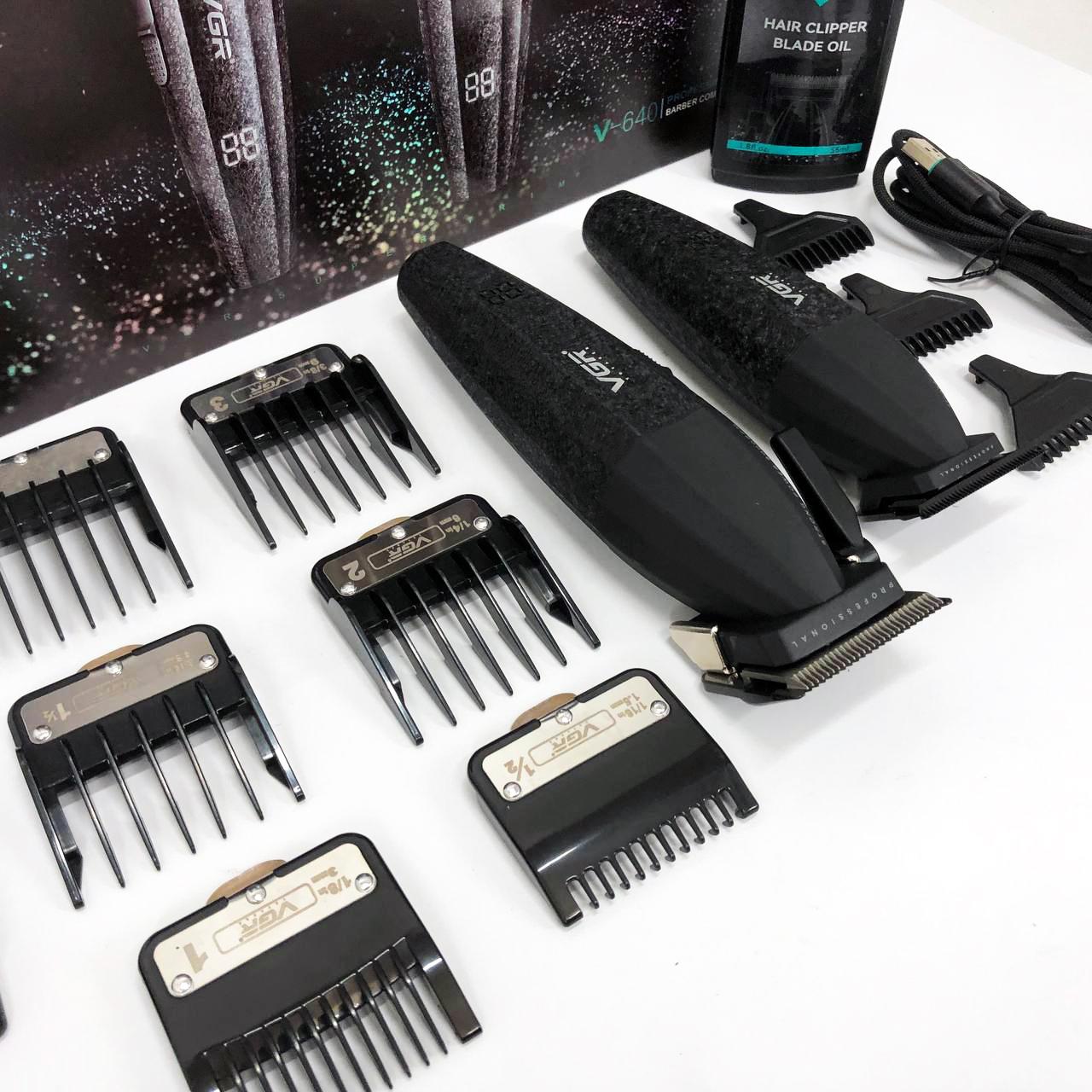 Професійний набір для стрижки VGR V-640 — акумуляторний, 9000 об/хв - Зображення 13