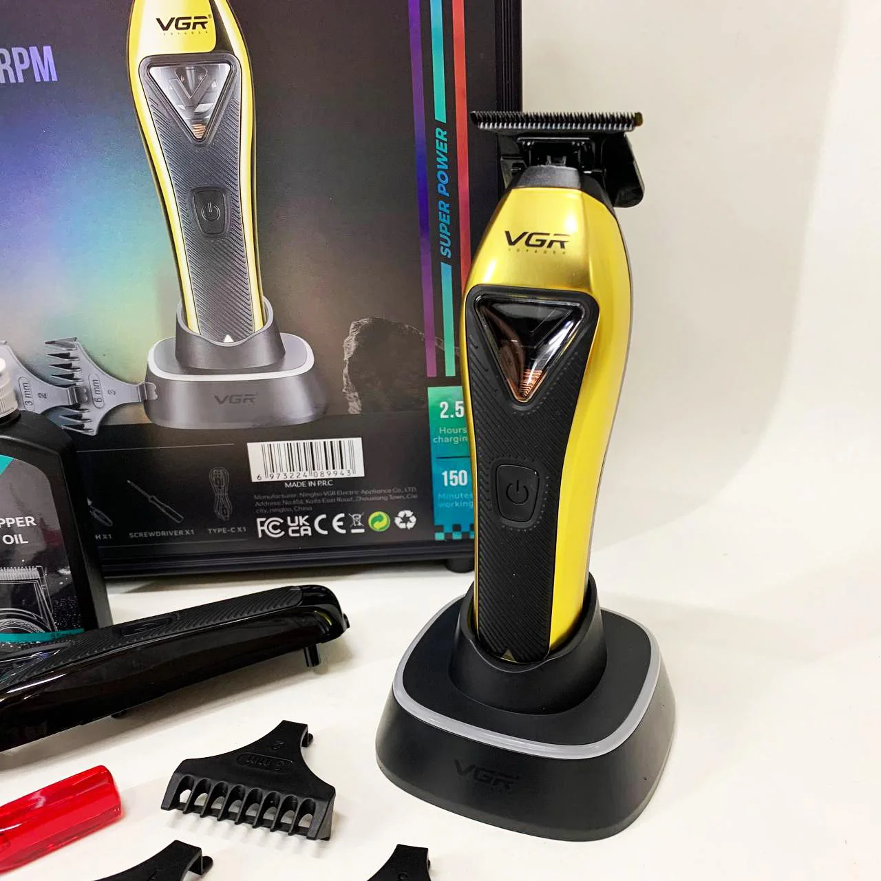 Тример VGR V-994 MAGLEV VECTOR 3.0 — до 150 хв автономної роботи - Зображення 14