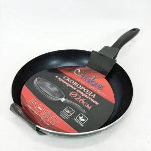 Сковорода Unique UN-5155 26 см з мармуровим антипригарним покриттям без кришки для індукційних та газових плит