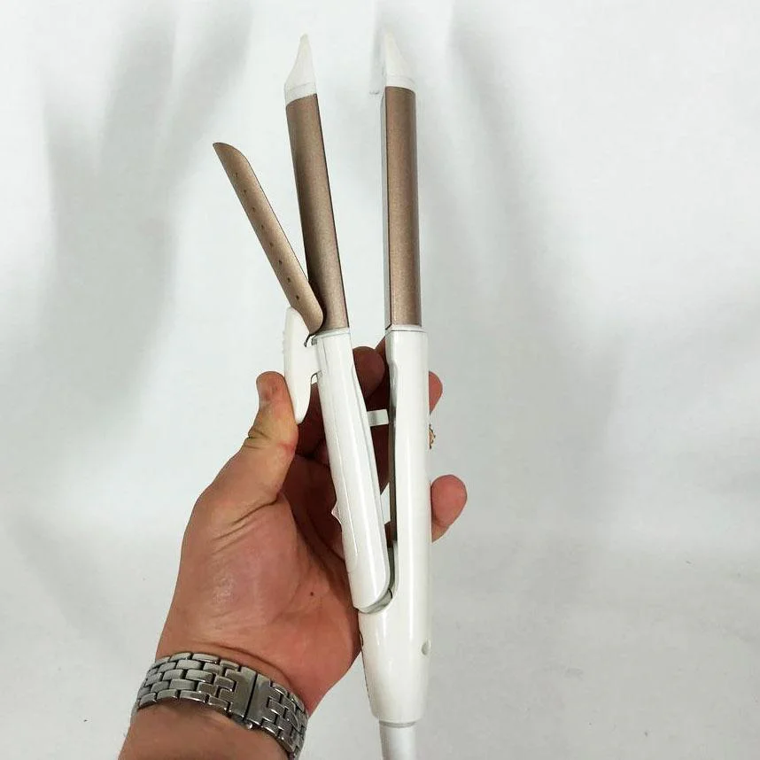 Щипці утюжок для волос GEMEI GM-2961 2 в 1 з керамічним покриттям для завивки волос - Зображення 7