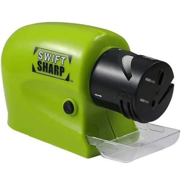 Багатофункціональна бездротова стругачка Swift Sharp DY-521 для ножів, ножиць та викруток на батарейках - Зображення 4