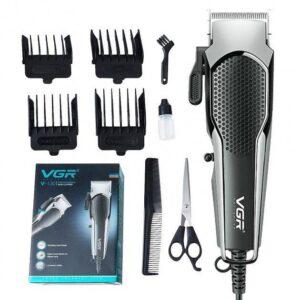 Машинка для стрижки VGR V-130 — професійна мережна, насадки 3–12 мм