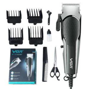 Машинка для стрижки VGR V-130 — професійна мережна, насадки 3–12 мм