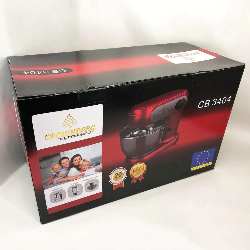 Кухонний комбайн Crownberg CB-3404 2200Вт — багатофункціональний пристрій для кухні - Зображення 22