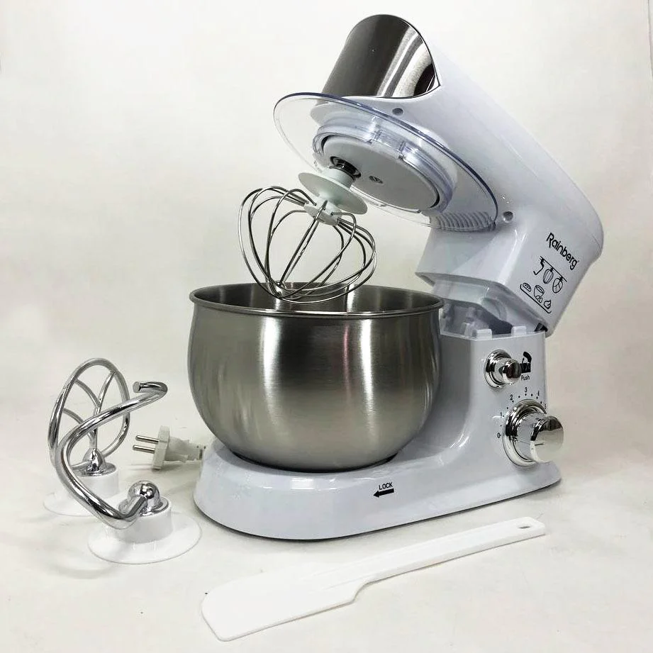 Електричний планетарний міксер Rainberg RB-8083 3200 Вт з насадками - Зображення 12