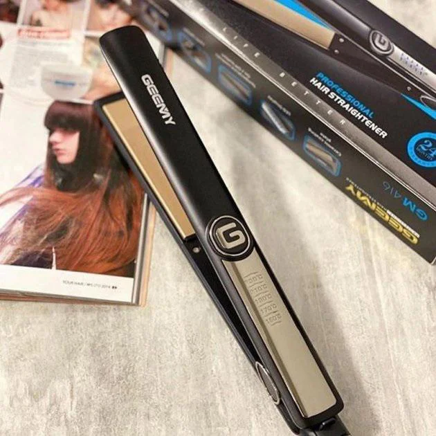 Выпрямитель-утюжок для волос Gemei GM-416 з LED дисплеєм та 5 температурними режимами - Зображення 16
