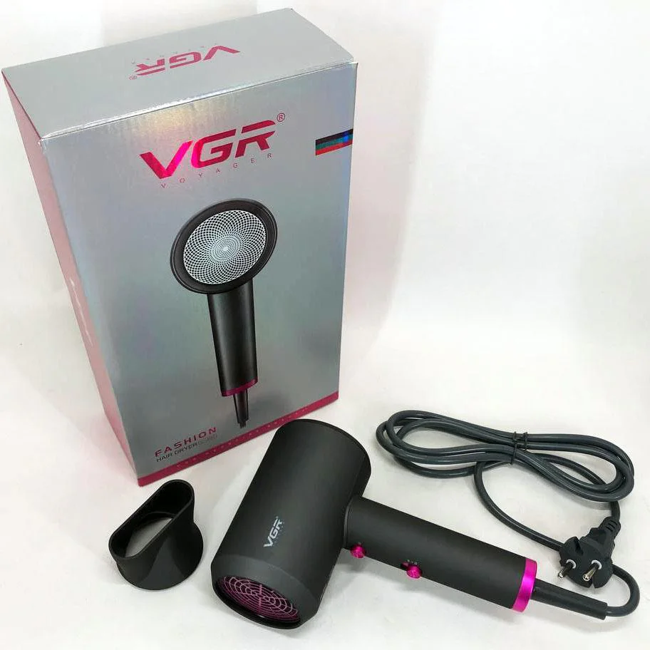 Професійний фен для волосся VGR V-400 2000 Вт з насадкою-концентратором - Зображення 10