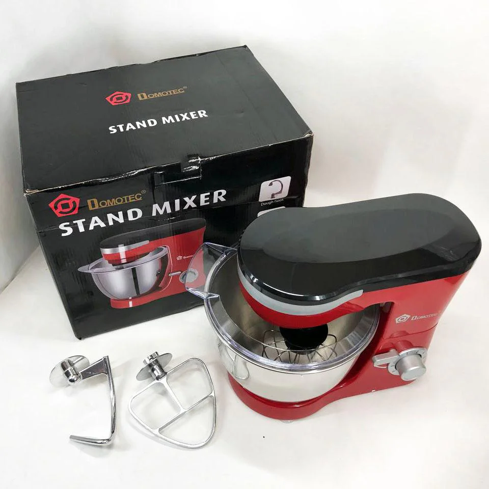 Миксер-тестомес Domotec MS-1368 на 6 скоростей, чаша 4 л, 1500 W - Зображення 15