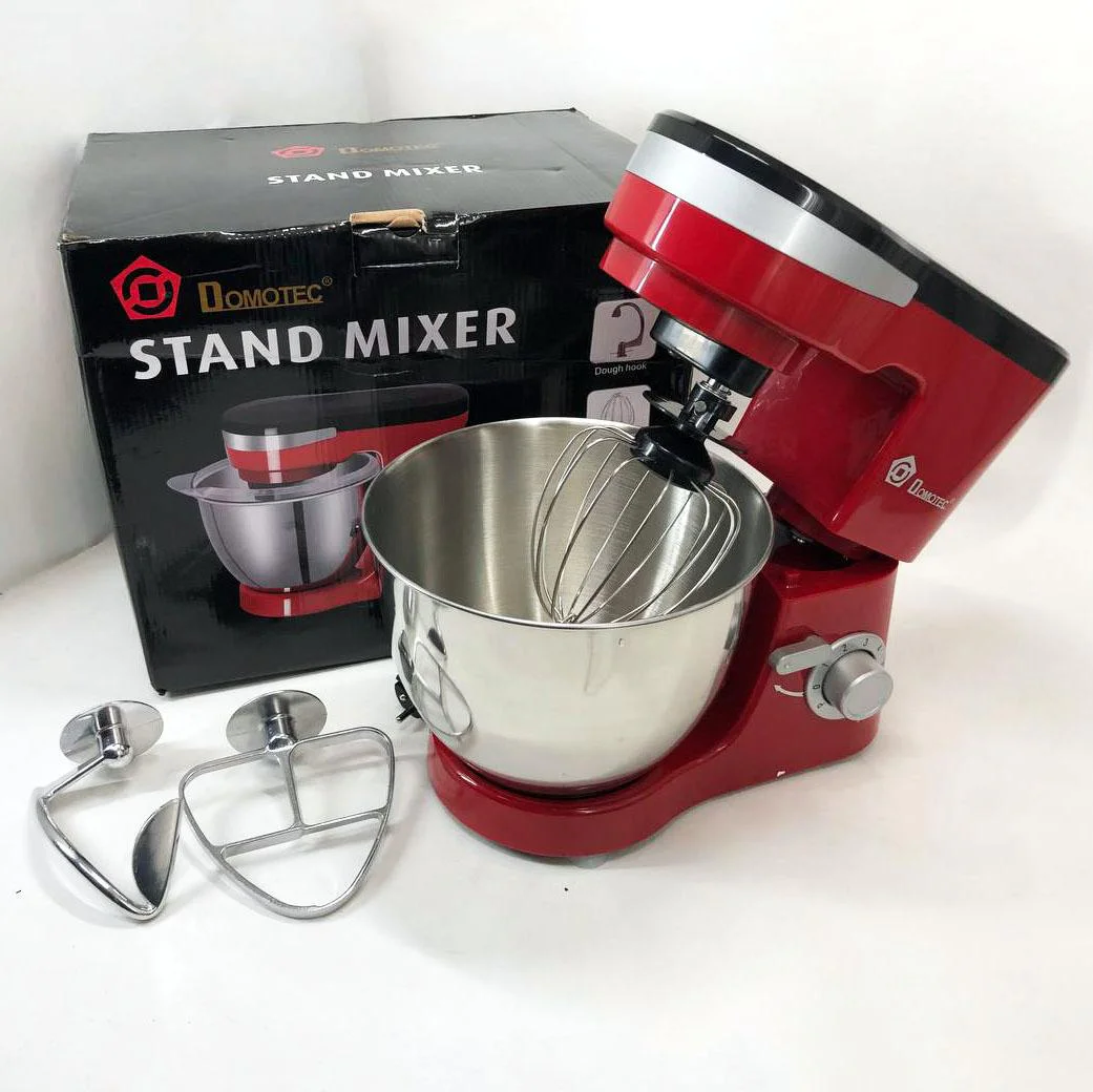 Миксер-тестомес Domotec MS-1368 на 6 скоростей, чаша 4 л, 1500 W - Зображення 11