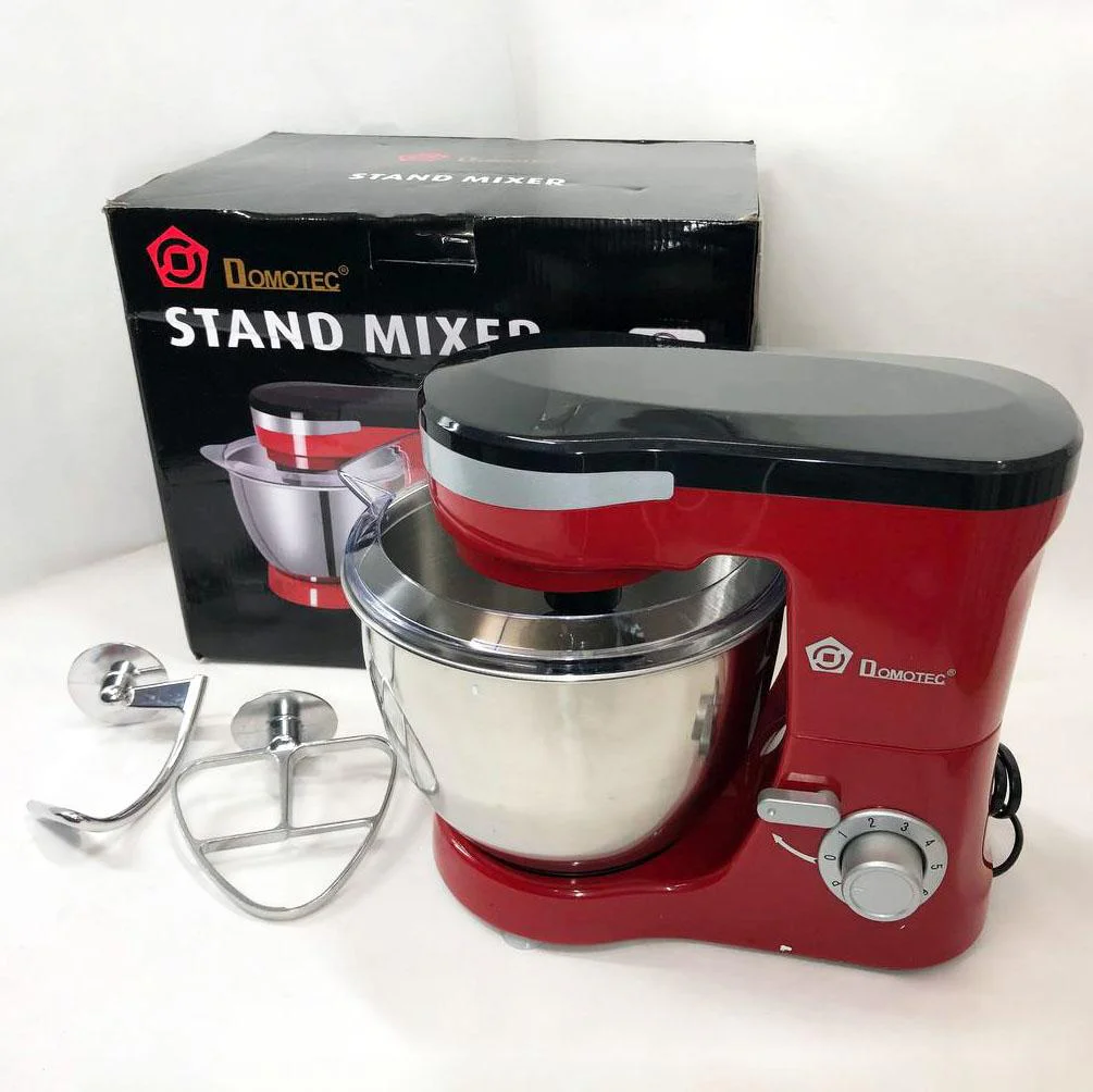 Миксер-тестомес Domotec MS-1368 на 6 скоростей, чаша 4 л, 1500 W - Зображення 13