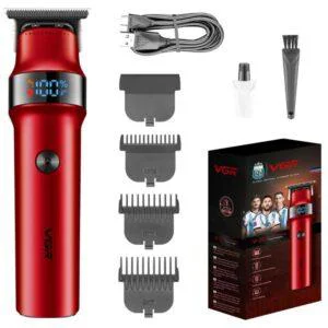 Машинка для стрижки VGR V-987 — 400 хв роботи, USB-C, керамічне лезо