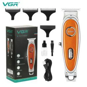 Тример VGR V-263 — DLC-лезвія, 150 хв роботи, USB‑C