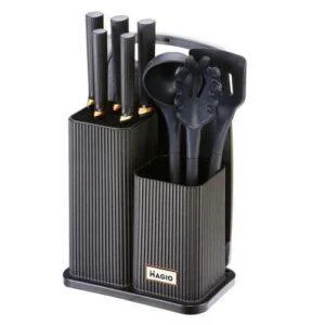 Набір кухонних принадлежностей Magio MG-1099B — Універсальний силіконовий набір для комфортного приготування їжі