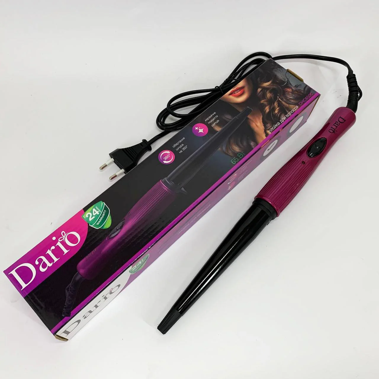 Dario Плойка DHC650C для створення об'ємних локонів і кудрей - Зображення 5