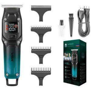 Машинка для стрижки VGR V-964 — 100 хв автономії, LED-дисплей