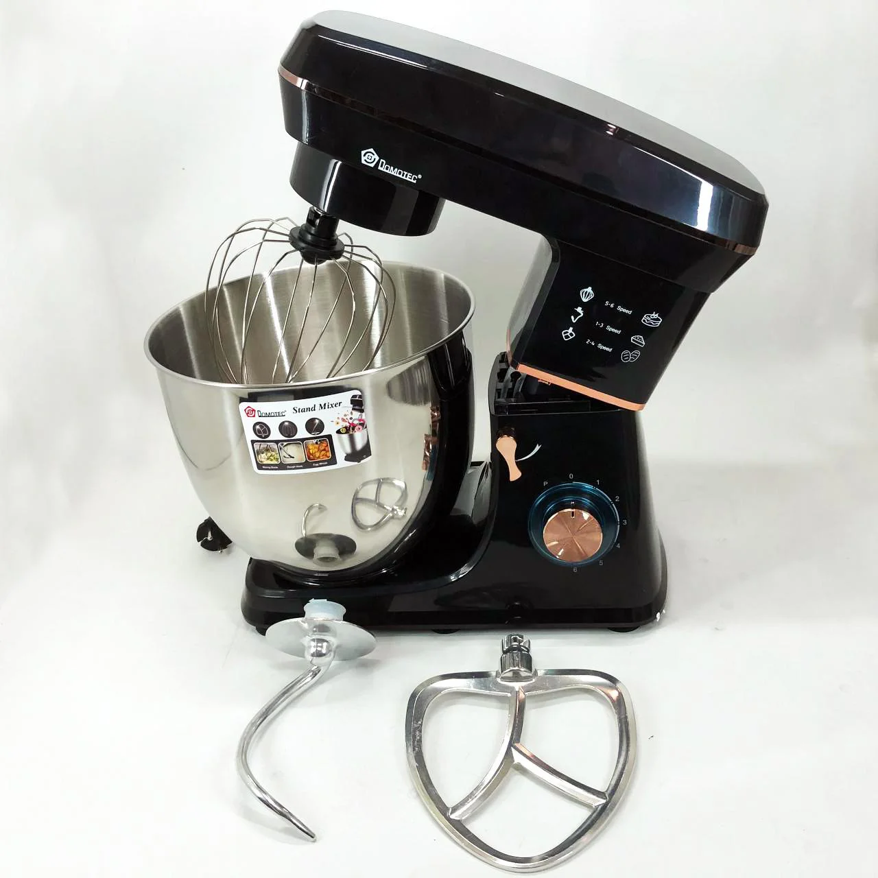 Настольний міксер Domotec R 6673 12 л – універсальний кухонний помічник для приготування страв. - Зображення 16