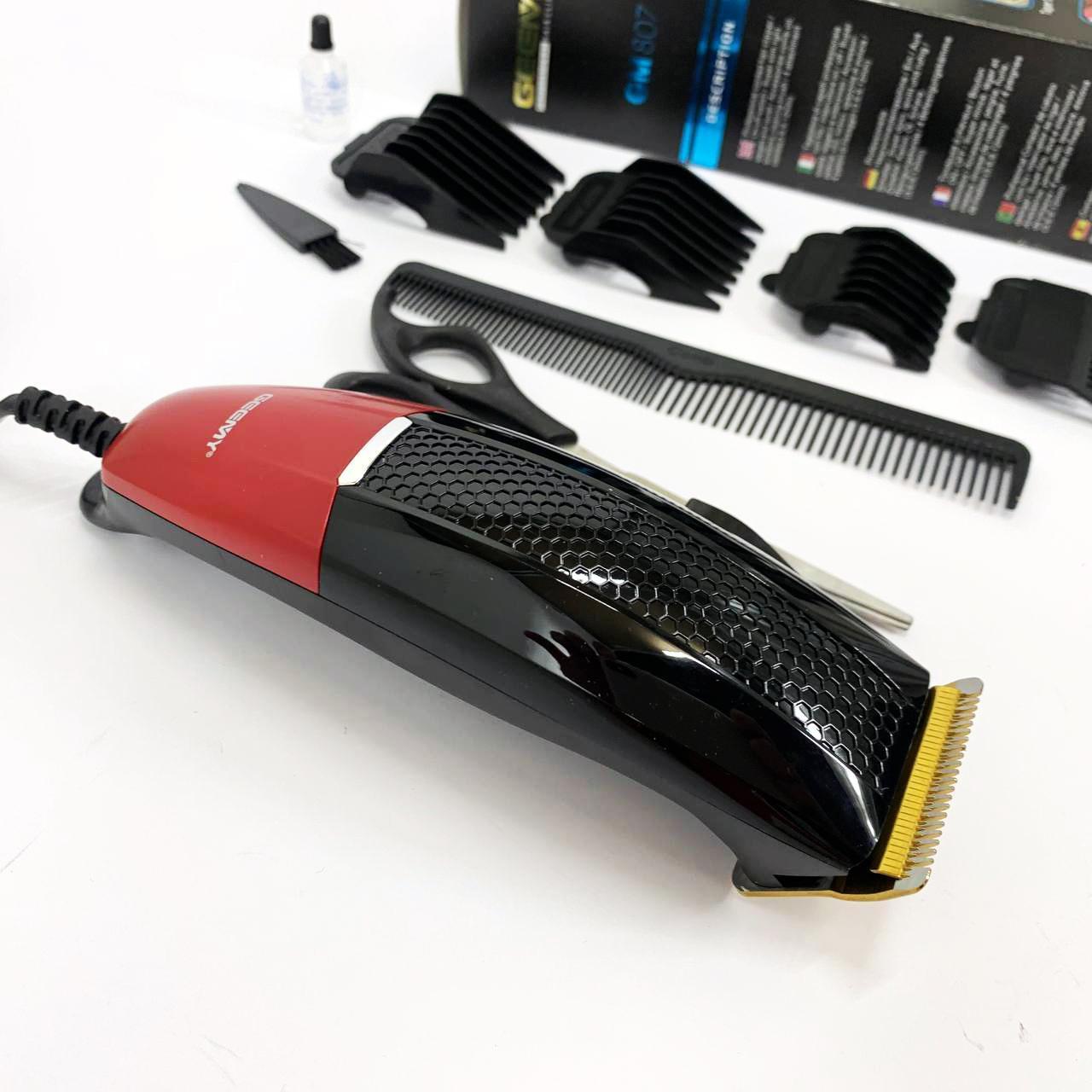 Машинка для стрижки Gemei GM-807 — професійна, леза 46 мм - Зображення 3