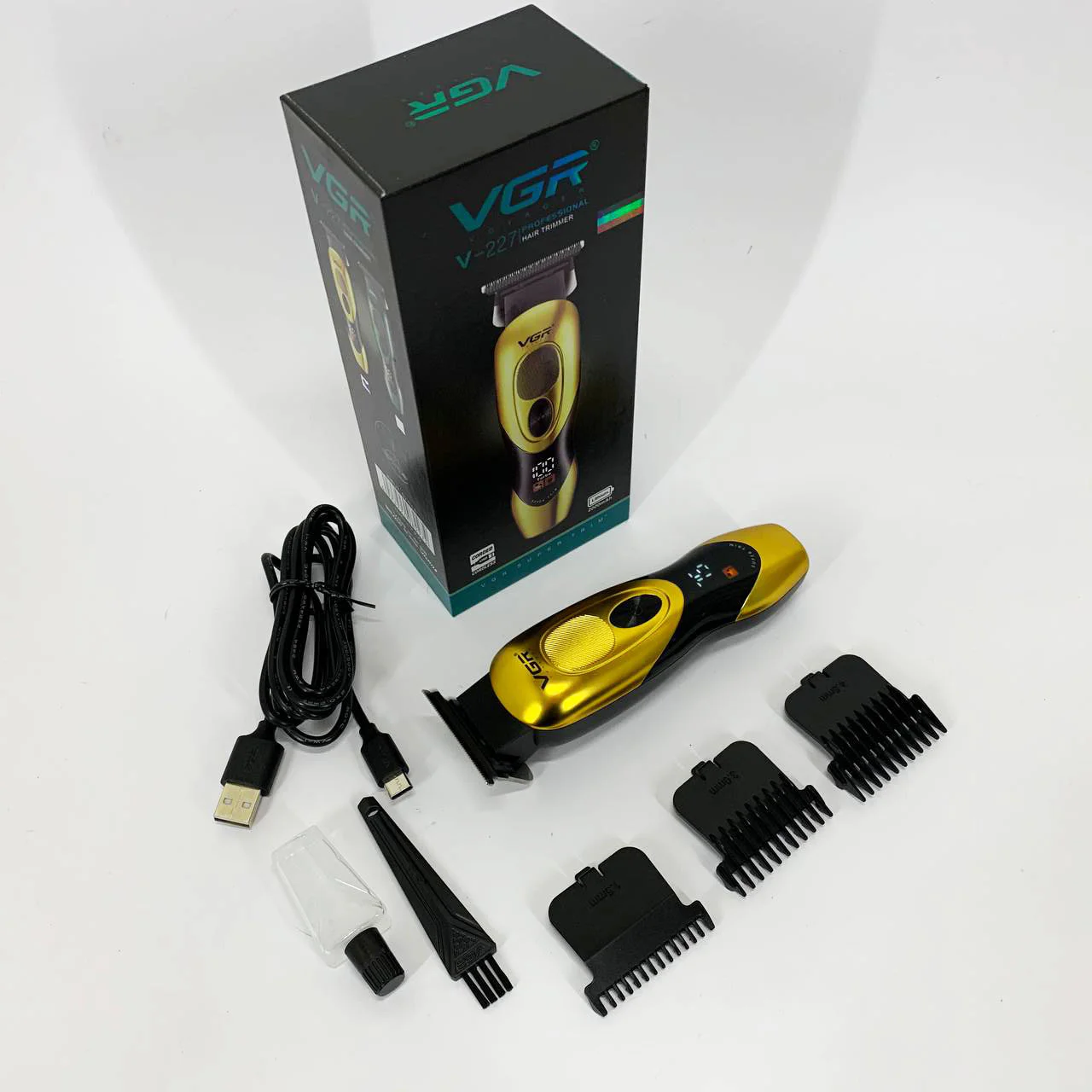 Тример VGR V-227 (золотий) — акумуляторний, до 300 хвилин роботи, 5 Вт - Зображення 8