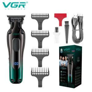 Тример VGR V-998 — акумуляторний, до 180 хв роботи, титанові леза