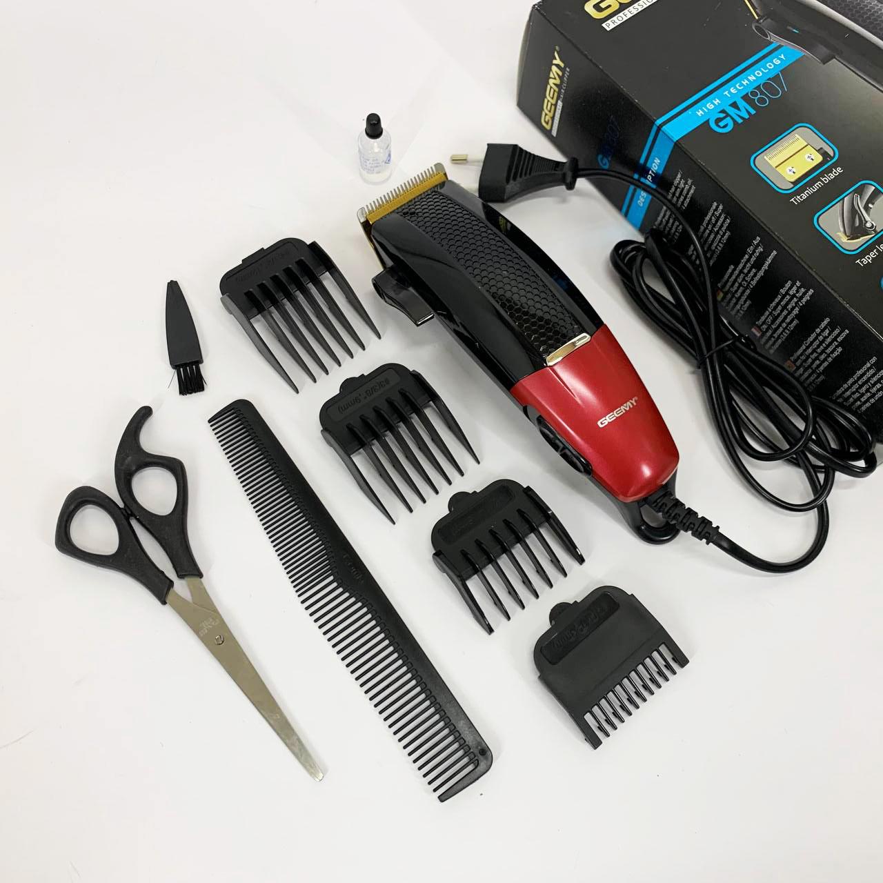 Машинка для стрижки Gemei GM-807 — професійна, леза 46 мм - Зображення 8