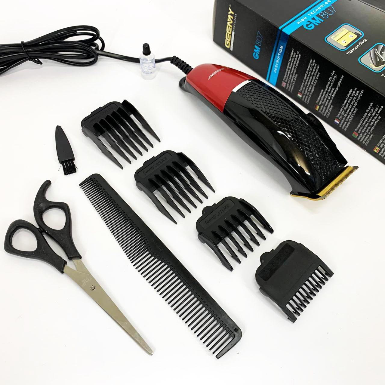 Машинка для стрижки Gemei GM-807 — професійна, леза 46 мм - Зображення 11