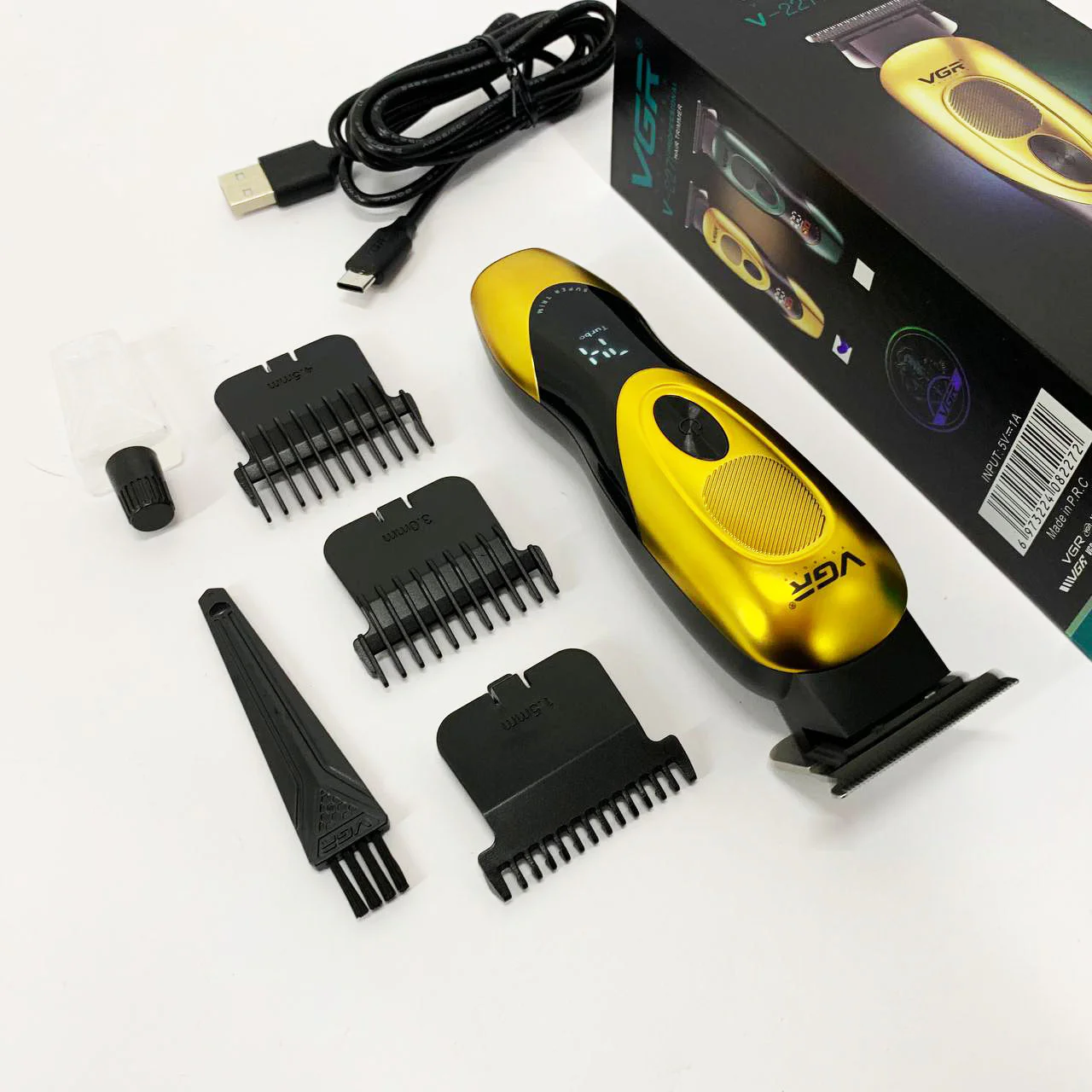 Тример VGR V-227 (золотий) — акумуляторний, до 300 хвилин роботи, 5 Вт - Зображення 5