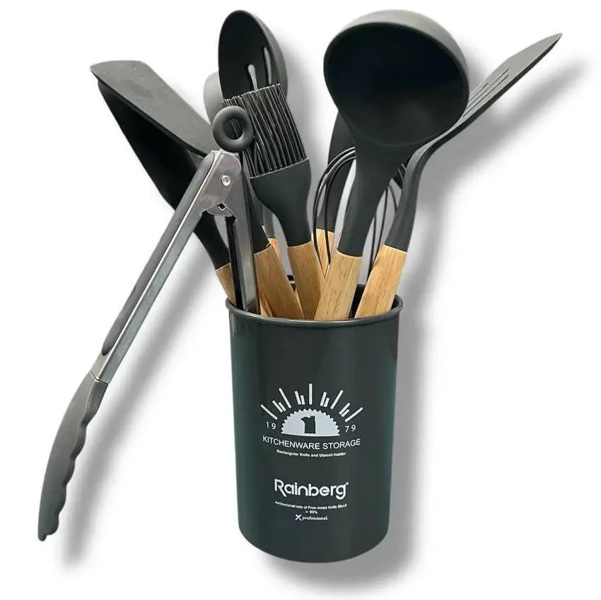 Набір кухонних приладів Rainberg RB-2288 Black — стильний та практичний вибір для кухні