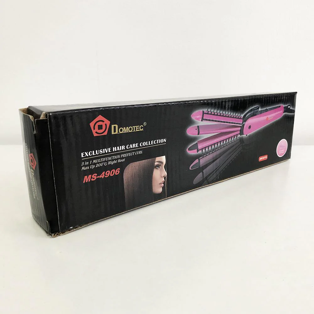 Щипці DOMOTEC MS-4906 3в1 для локонів, гофре та випрямлення волосся - Зображення 14