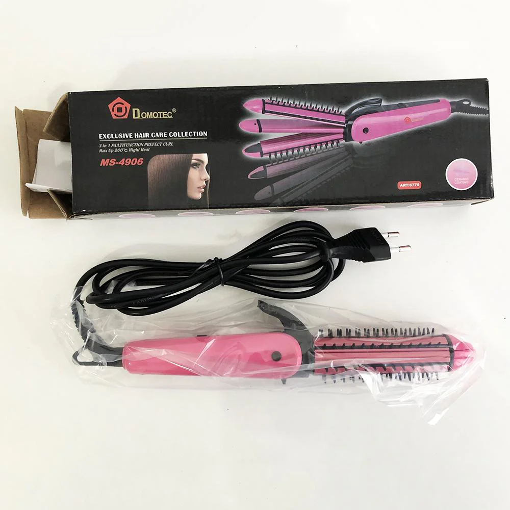 Щипці DOMOTEC MS-4906 3в1 для локонів, гофре та випрямлення волосся - Зображення 15