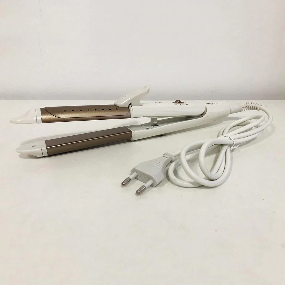 Щипці утюжок для волос GEMEI GM-2961 2 в 1 з керамічним покриттям для завивки волос - Зображення 6