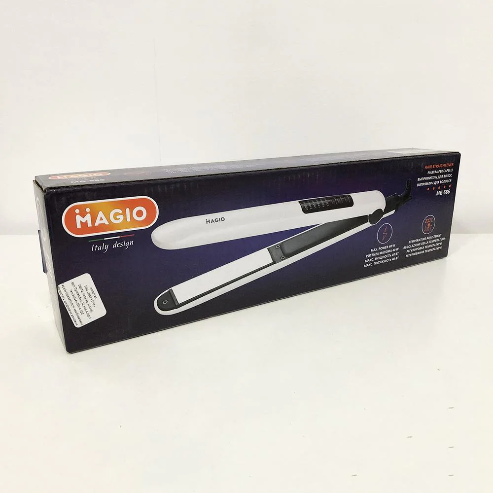 Щипці Magio MG-586 для волосся з електронним управлінням та керамічними пластинами - Зображення 8