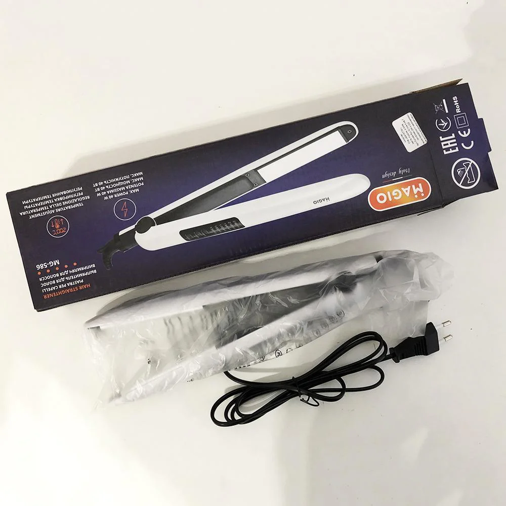 Щипці Magio MG-586 для волосся з електронним управлінням та керамічними пластинами - Зображення 9