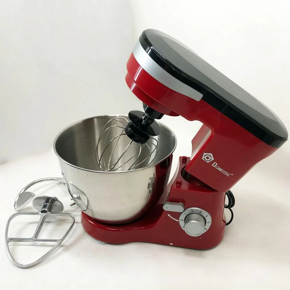 Миксер-тестомес Domotec MS-1368 на 6 скоростей, чаша 4 л, 1500 W - Зображення 8
