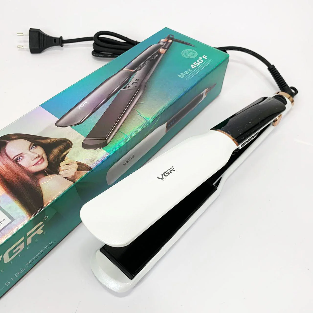 ВИПРАМІТЕЛЬ ДЛЯ ВОЛОС VGR V-519S — СТИЛЬНИЙ ТА ЕФЕКТИВНИЙ ІНСТРУМЕНТ ДЛЯ УКЛАДКИ - Зображення 6