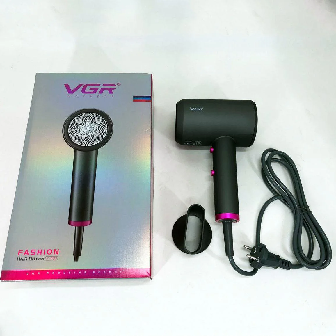 Професійний фен для волосся VGR V-400 2000 Вт з насадкою-концентратором - Зображення 13