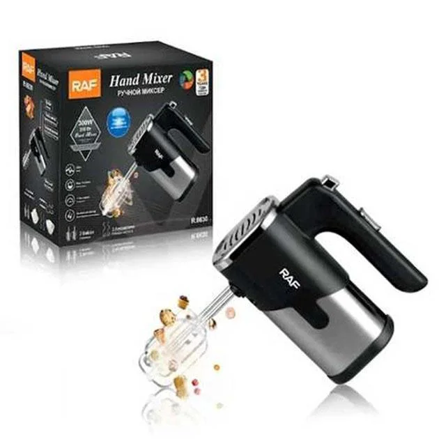 Миксер RAF R-6630 5 скоростей 300 W – універсальний кухонний помічник для приготування страв. - Зображення 14