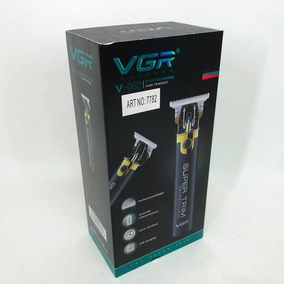 Машинка для стрижки VGR V-082 професійна бездротова з трьома насадками - Зображення 21