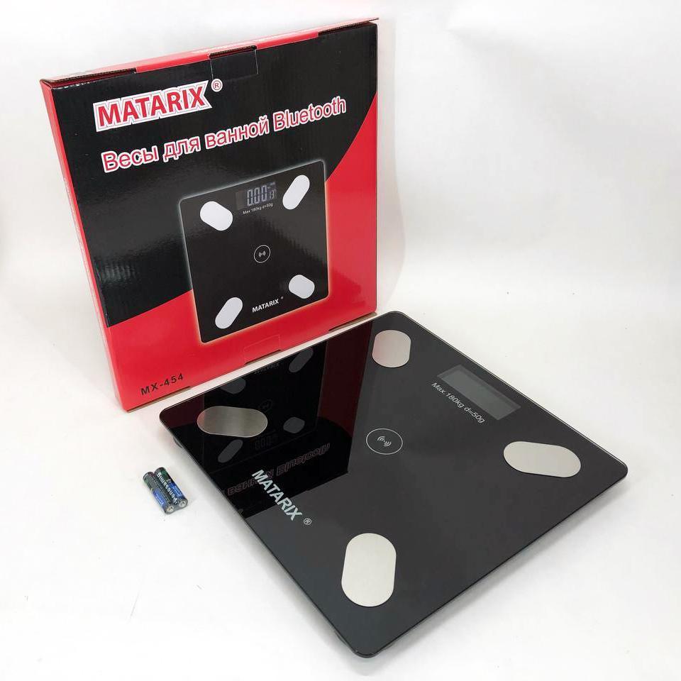 Напольні смарт ваги MATARIX MX-454 з Bluetooth для аналізу тіла та контролю ваги - Зображення 10