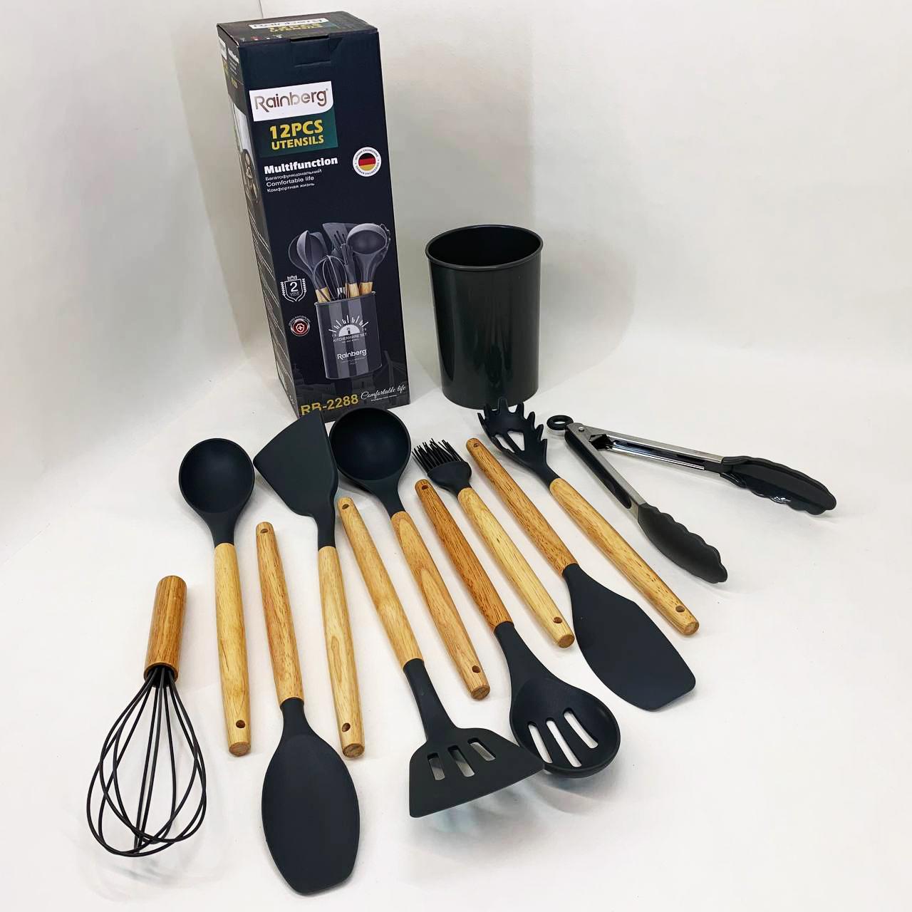 Набір кухонних приборів Rainberg RB-2288 — стильний та практичний вибір для кухні - Зображення 5