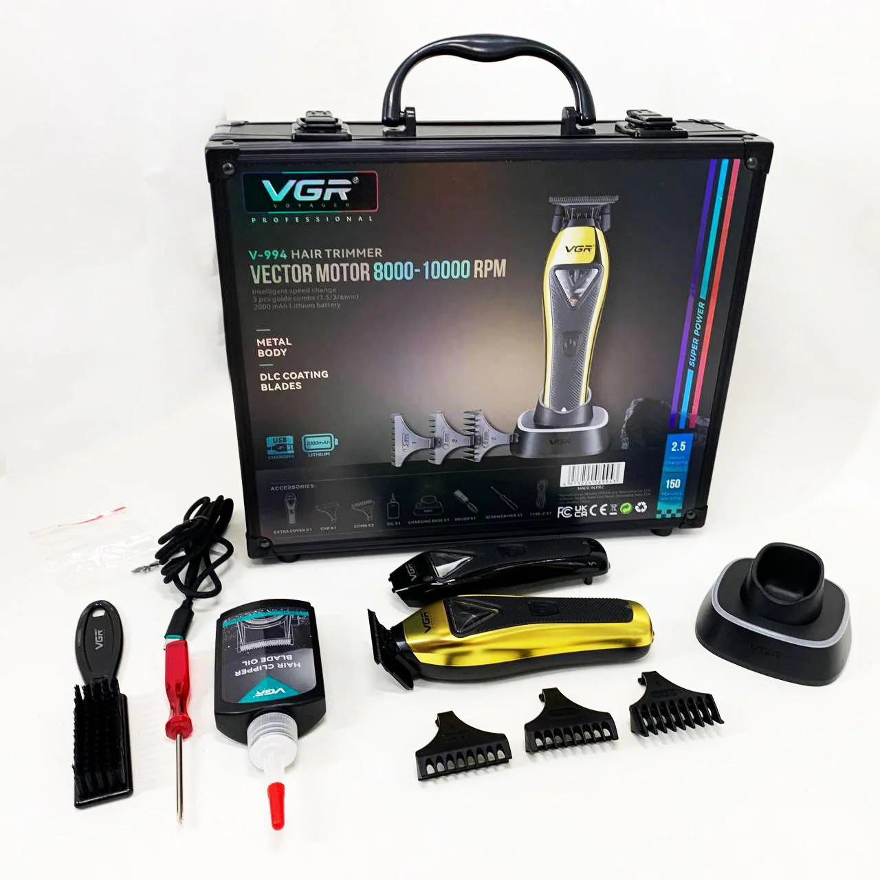 Тример VGR V-994 MAGLEV VECTOR 3.0 — до 150 хв автономної роботи - Зображення 18