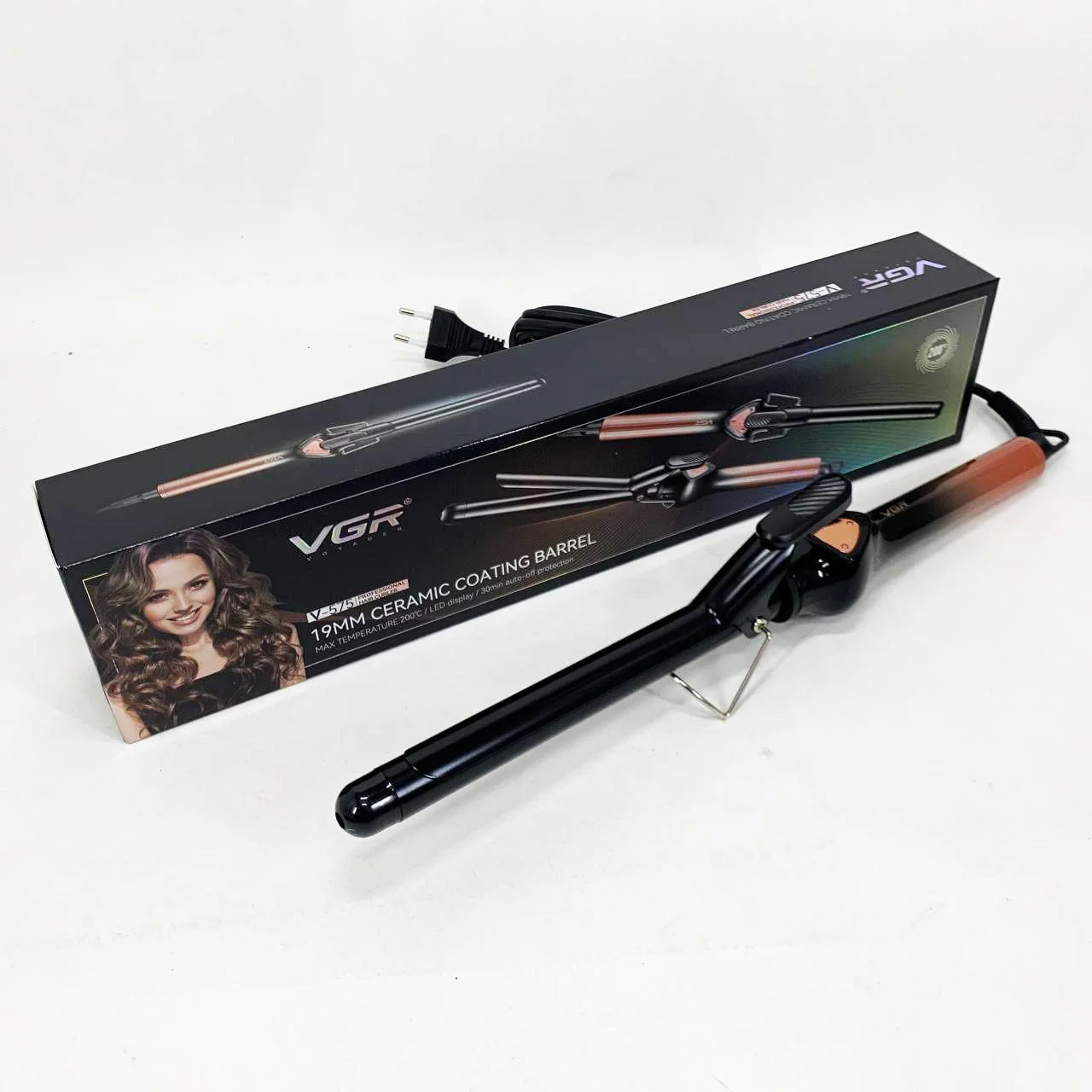Плойка для волос VGR V-575 ORANGE — стильний інструмент для локонів - Зображення 6