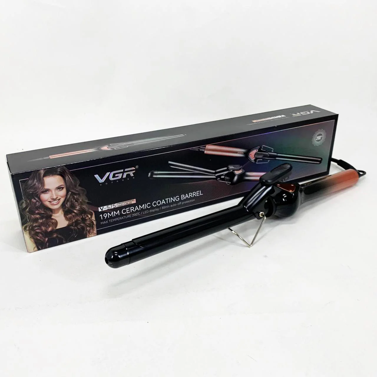 Плойка для волос VGR V-575 ORANGE — стильний інструмент для локонів - Зображення 5