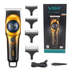 Тример VGR V-966 GOLD — T-лезо, 2 режими до 7000 об/хв, до 120 хв автономної роботи