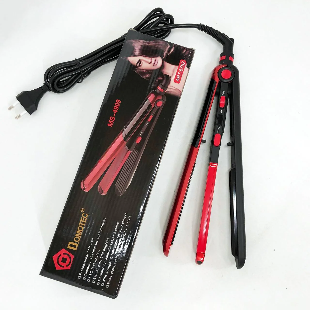 Domotec MS-4909 Плойка гофре 2 в 1 для укладки та завивки волосся - Зображення 7