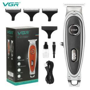 Тример VGR V-263 Чорний — DLC леза, 150 хв автономної роботи