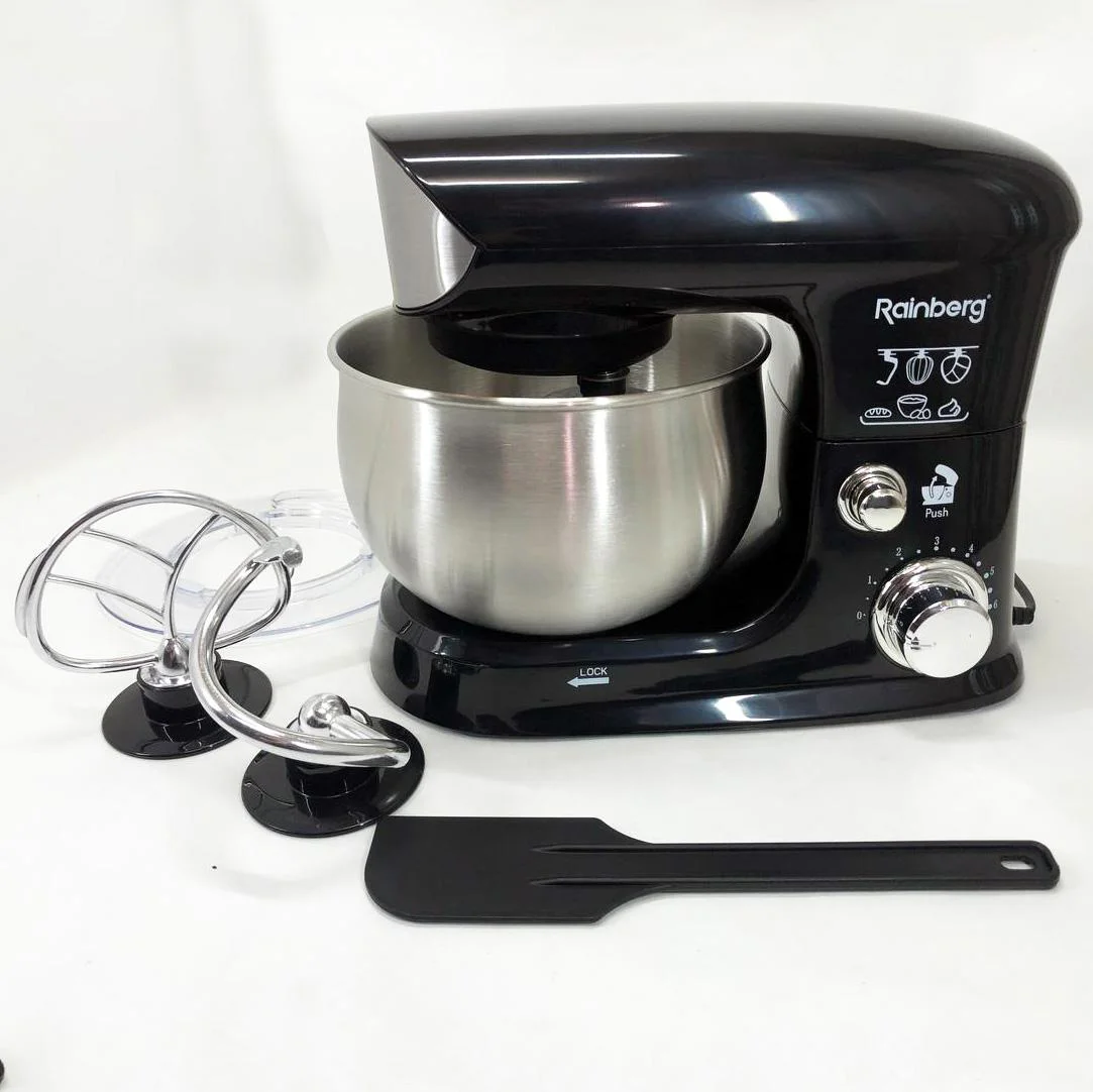 Электричний планетарний міксер Rainberg RB-8083 з потужністю 3200 Вт - Зображення 11