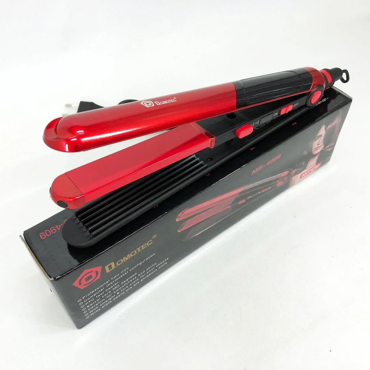 Domotec MS-4909 Плойка гофре 2 в 1 для укладки та завивки волосся - Зображення 10