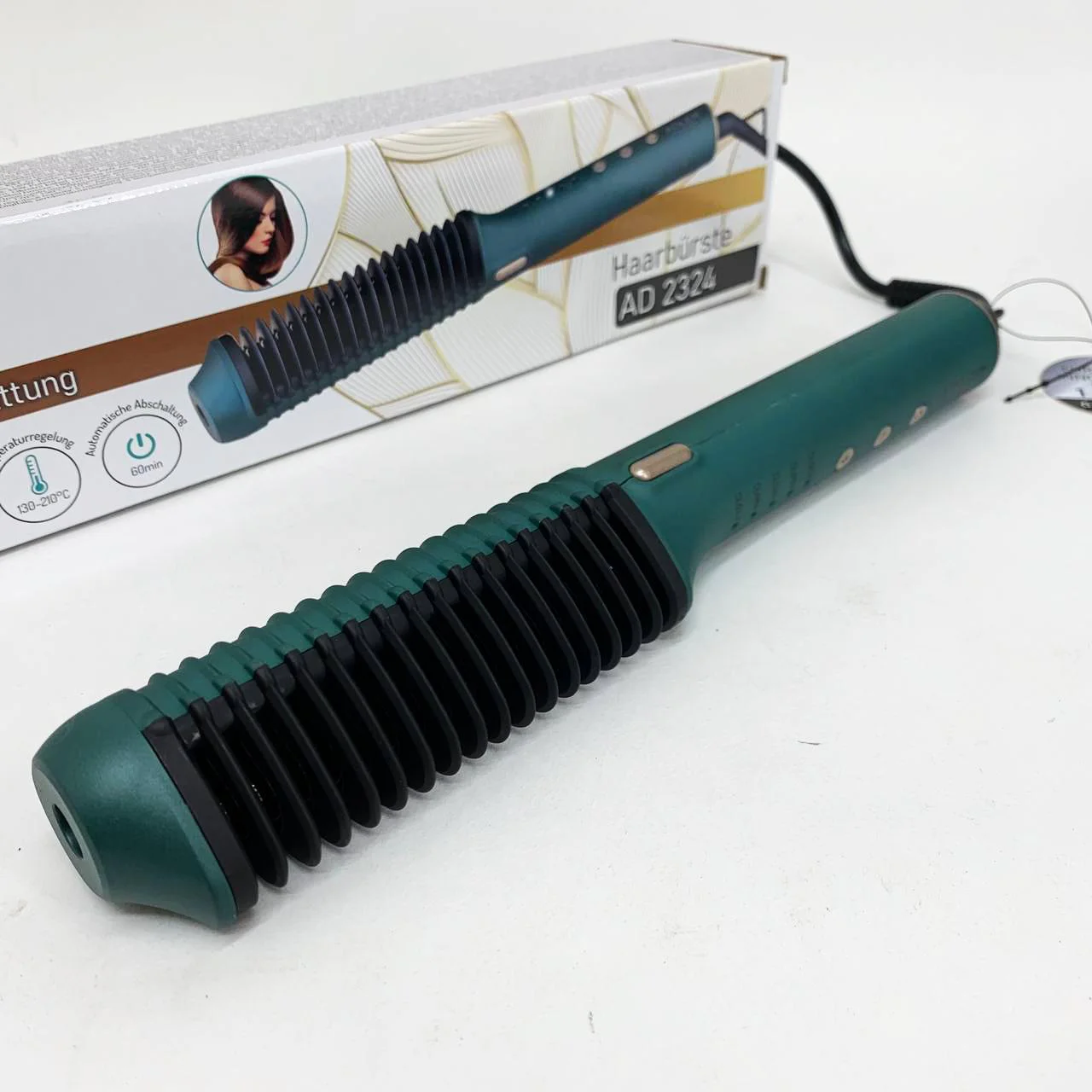 Щетка-выпрямитель ADLER AD-2324 з 5 температурними режимами для безпечного випрямлення волосся