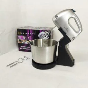 Міксер з чашею Edenberg EB-63362 200Вт сріблястий | Надійний та функціональний для домашньої кухні.